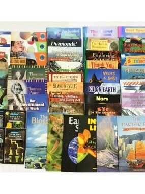 Sundance Newbridge Leveled Readers 44 Book Lot Levels P–X Classroom Set